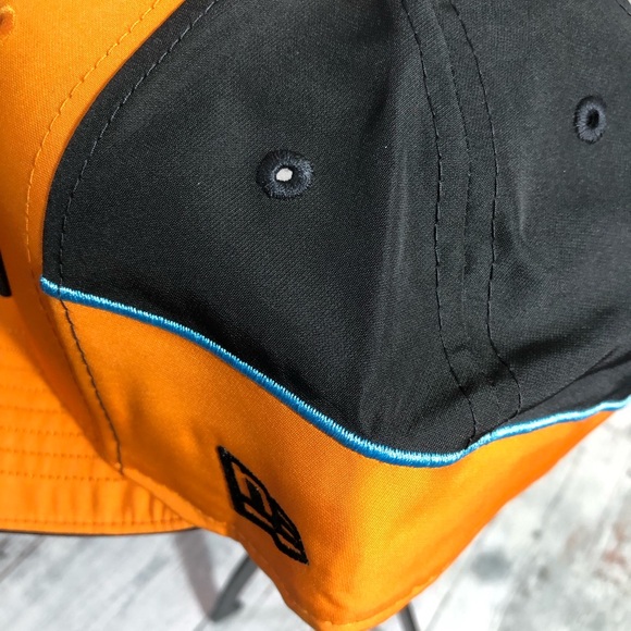 New Era McLaren Racing Championship Hat Black and Orange Team Cap - Picture 4 of 6